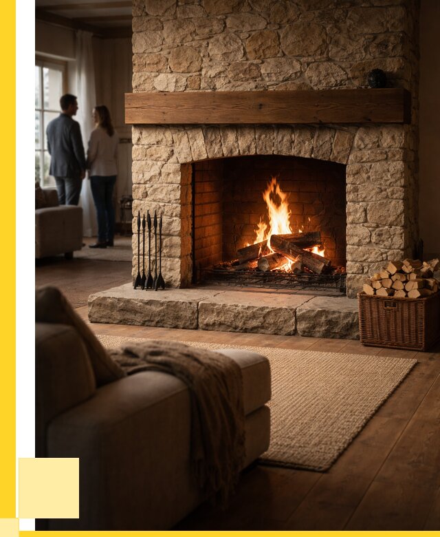 Открытые камины под ключ в Видном от 155250 р. ЭриданВдн