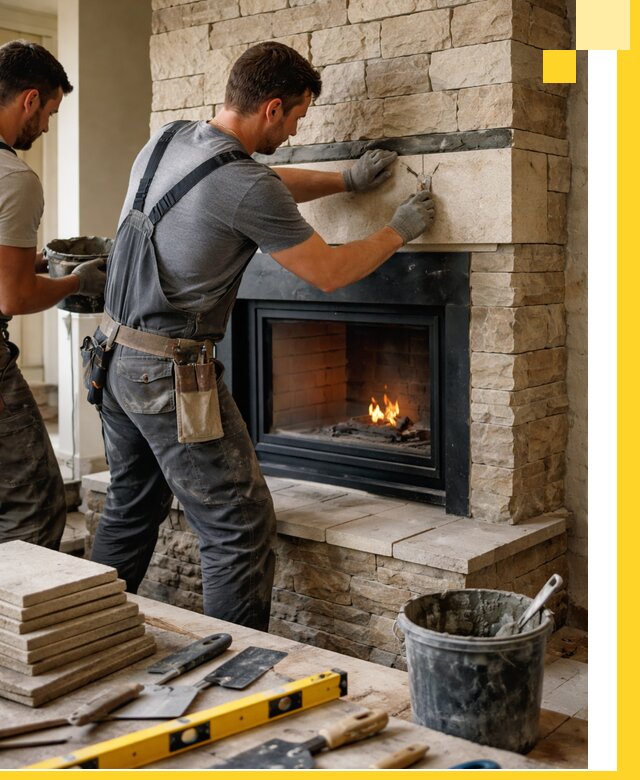 Проектирование и установка открытых каминов в Видном