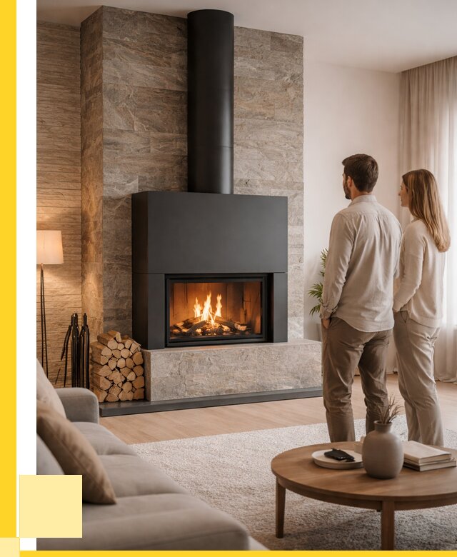 Закрытые камины под ключ в Видном от 124200 р., ЭриданВдн