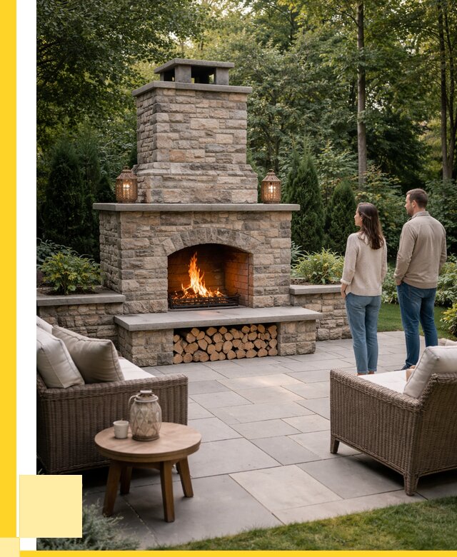 Уличные камины из кирпича в Видном от 155250 р. | ЭриданВдн