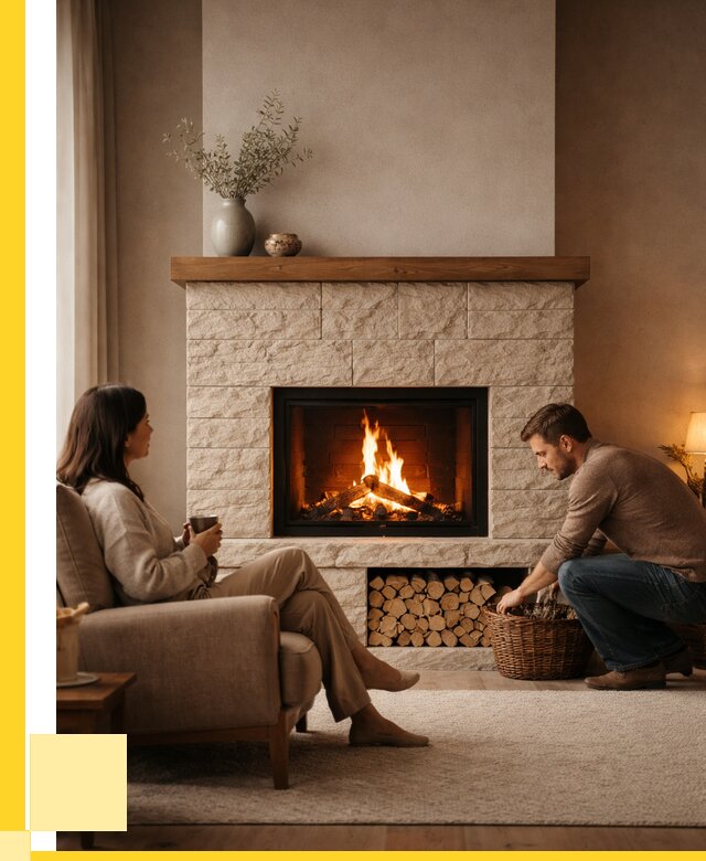 Камины для дома в Видном под ключ от 155250 р. | ЭриданВдн