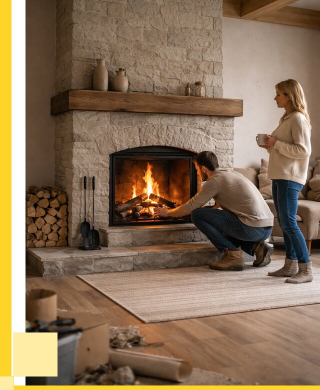 Камины для загородного дома в Видном от 362250 р., ЭриданВдн