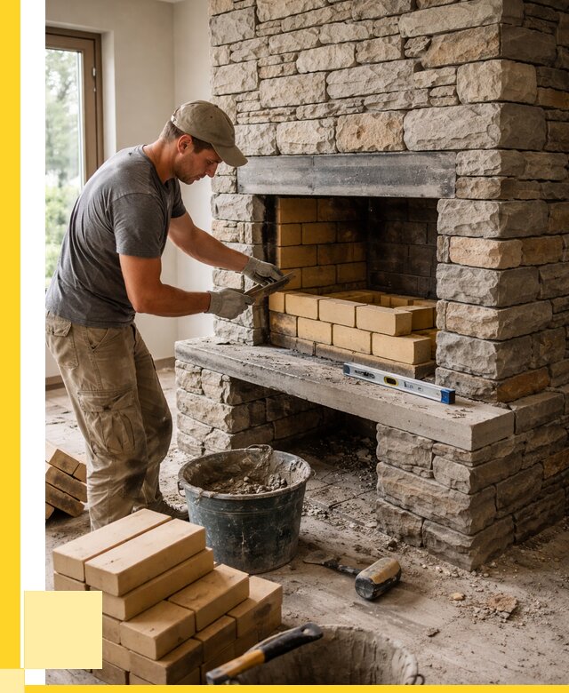 Кладка каминов и камина в Видном от 25875 р. ЭриданВдн