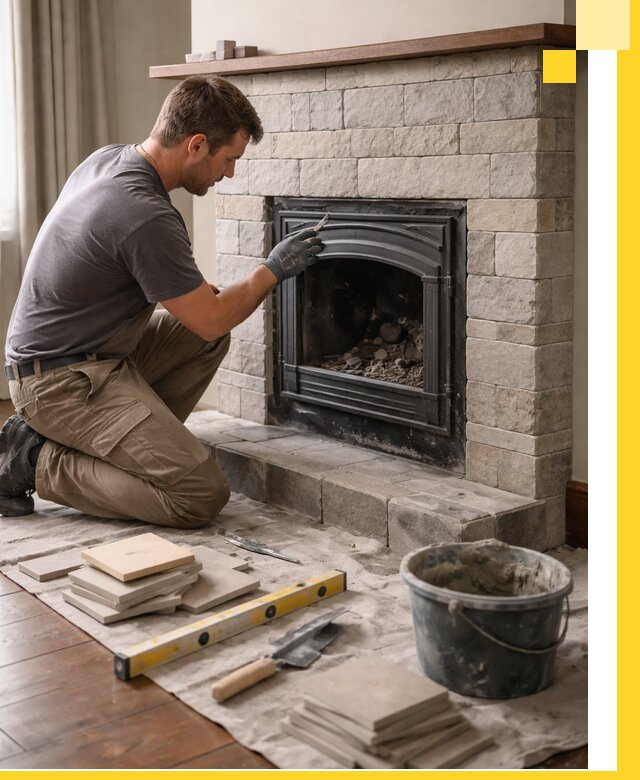 Профессиональный ремонт каминов в Видном восстановление и сервис
