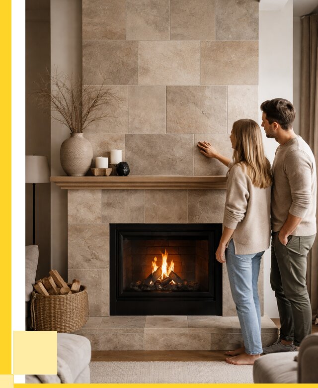 Облицовка каминов керамогранитом в Видном от 4658 р. | ЭриданВдн