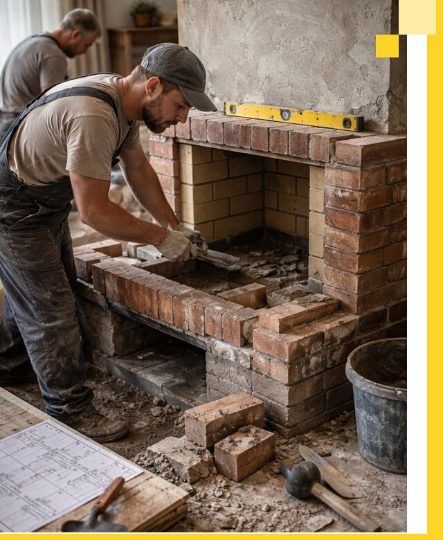 Изготовление и установка каминопечей под ключ в Видном