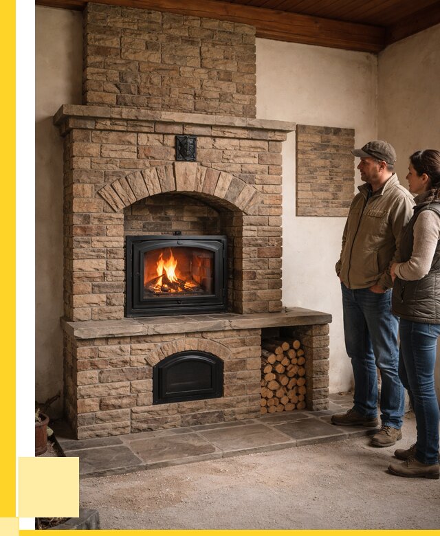 Кирпичная печь под ключ в Видном от 155250 р. | ЭриданВдн