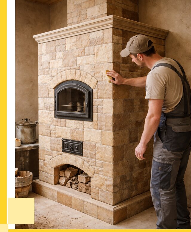 Облицовка печей в Видном от 4658 р. под ключ | ЭриданВдн