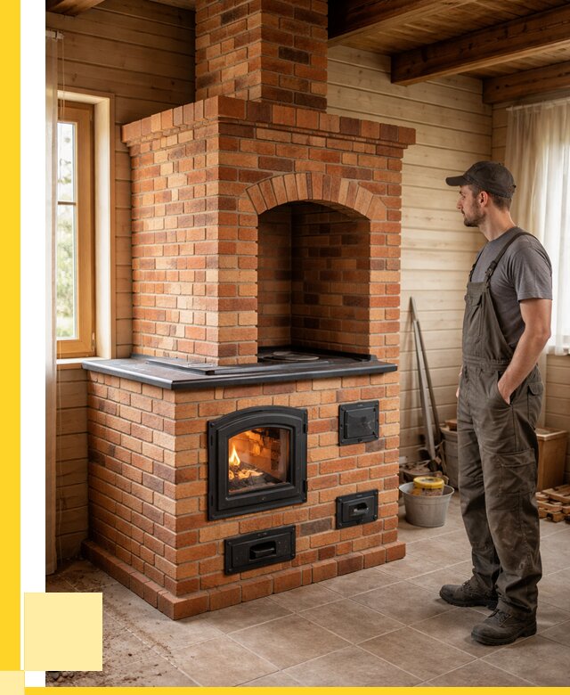 Кирпичные печи в Видном: купить от 155250 р. | ЭриданВдн
