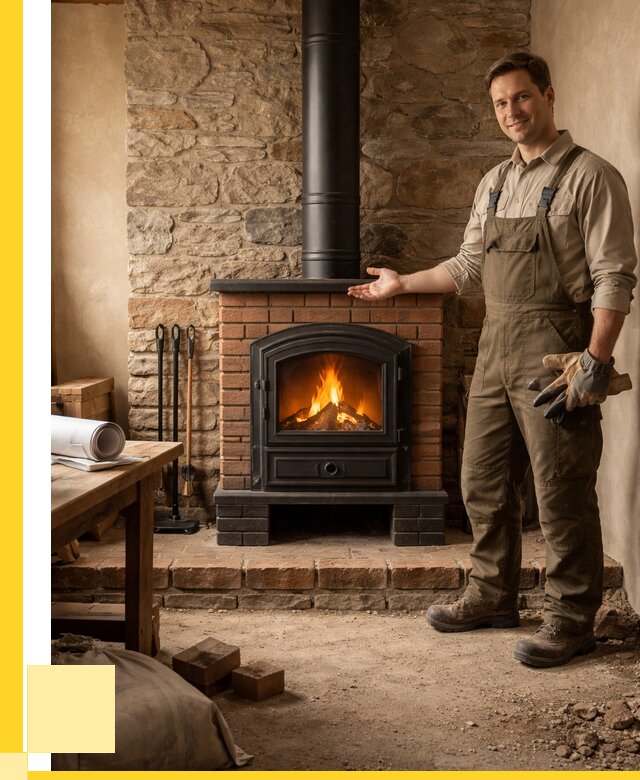 Печи отопительные из кирпича в Видном от 82800 р., ЭриданВдн