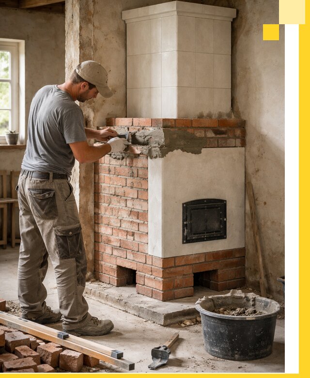 Изготовление и установка печей-голландок под ключ в Видном