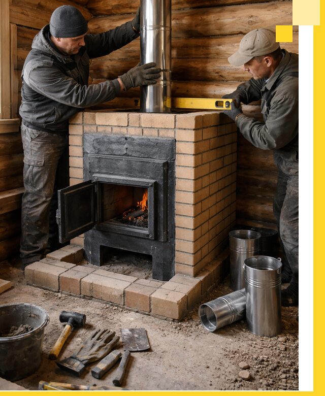 Проектирование, изготовление и установка банных печей в Видном