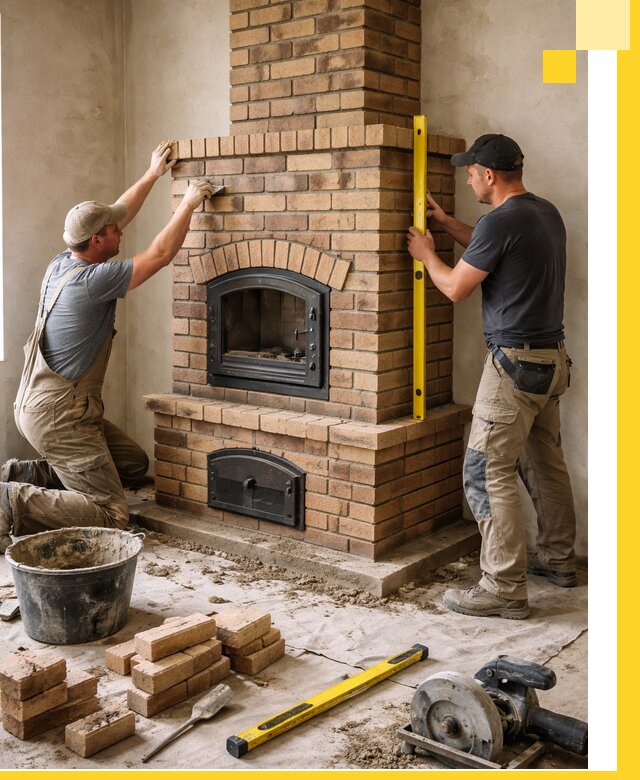 Продажа и установка печей и каминов для дома под ключ в Видном