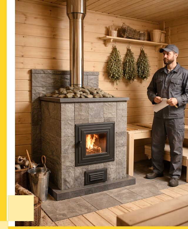 Печи для бани под ключ в Видном от 124200 р. | ЭриданВдн