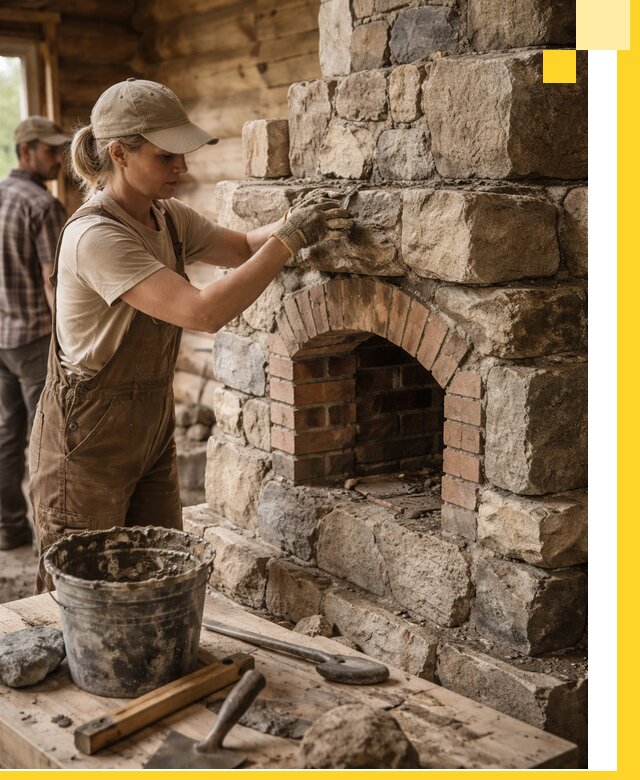 Каменные печи на заказ и монтаж в Видном, долговечные решения