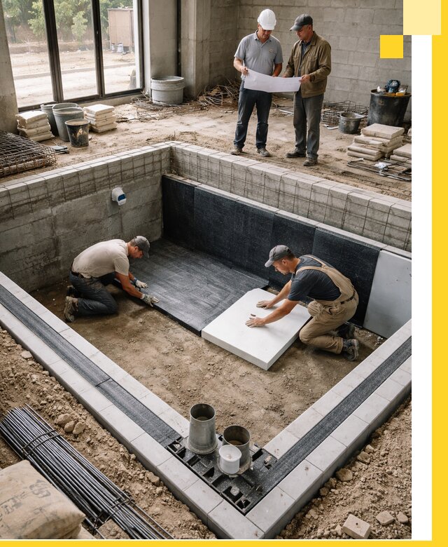 Проекты частных и общественных бассейнов под ключ в Видном