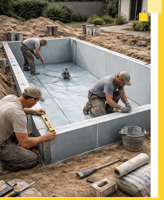 Профессиональный монтаж бассейнов под ключ в Видном с гарантией