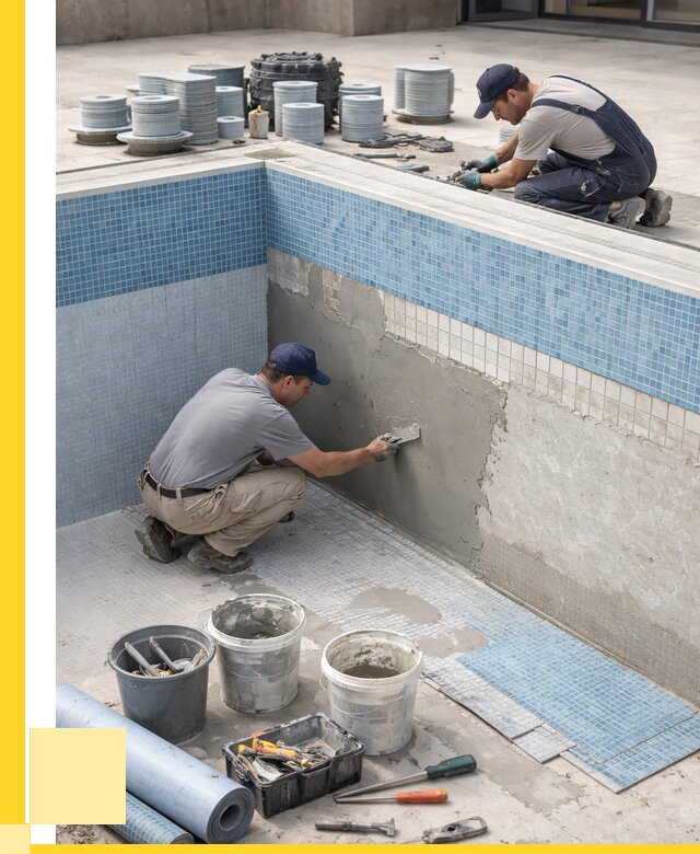 Ремонт и обслуживание бассейнов в Видном от 25875 р. | ЭриданВдн