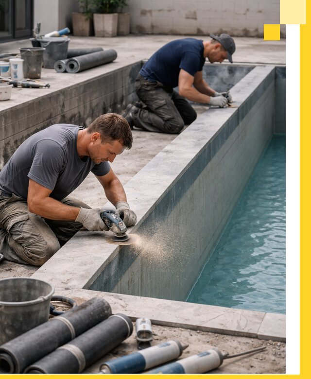 Профессиональный ремонт бассейнов под ключ в Видном