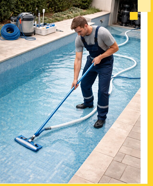 Профессиональная чистка бассейнов и фильтров в Видном под ключ