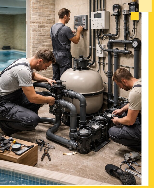 Комплексное оборудование для бассейнов под ключ в Видном