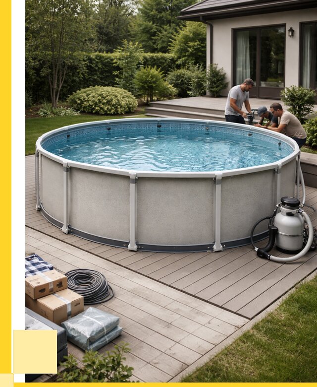 Купить каркасные бассейны в Видном от 46575 р. | ЭриданВдн