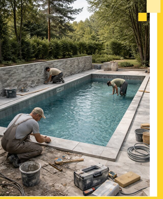 Проектирование и строительство частных бассейнов в Видном