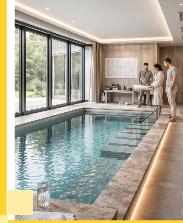 Закрытые бассейны под ключ в Видном от 2587500 р. | ЭриданВдн