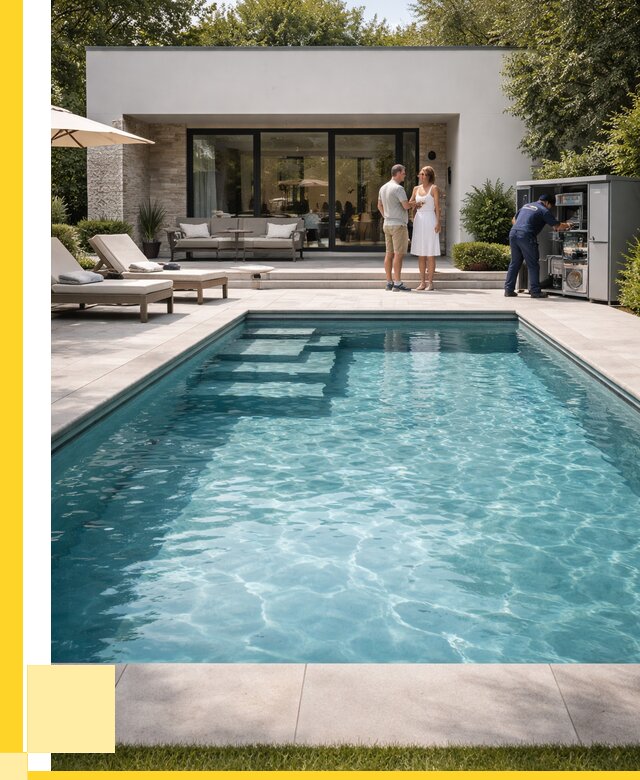 Бассейн в доме в Видном под ключ от 1242000 р. | ЭриданВдн