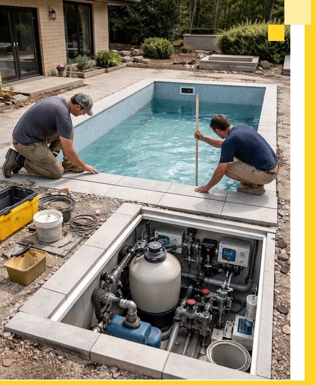 Строительство качественных домашних бассейнов под ключ в Видном