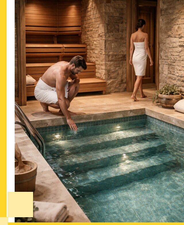 Сауна с бассейном под ключ в Видном от 124200 р., ЭриданВдн