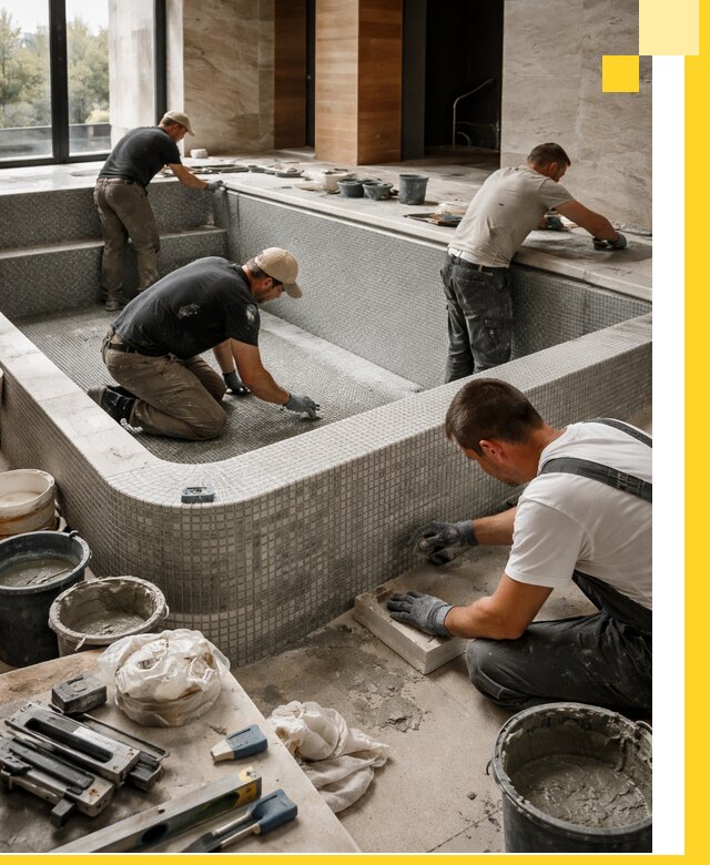 Строительство и установка СПА бассейнов под ключ в Видном