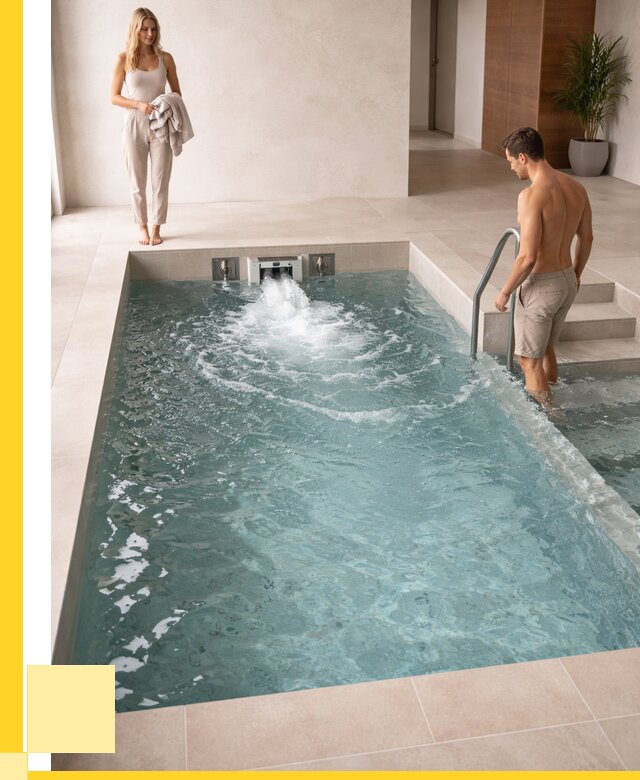 Бассейн с противотоком в Видном от 258750 р. | ЭриданВдн