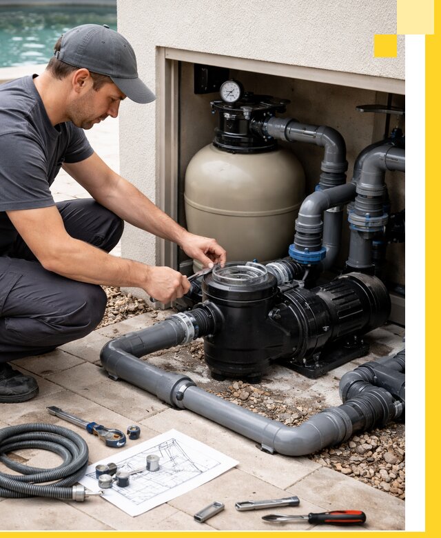 Поставка, монтаж и сервис насосов для бассейнов в Видном