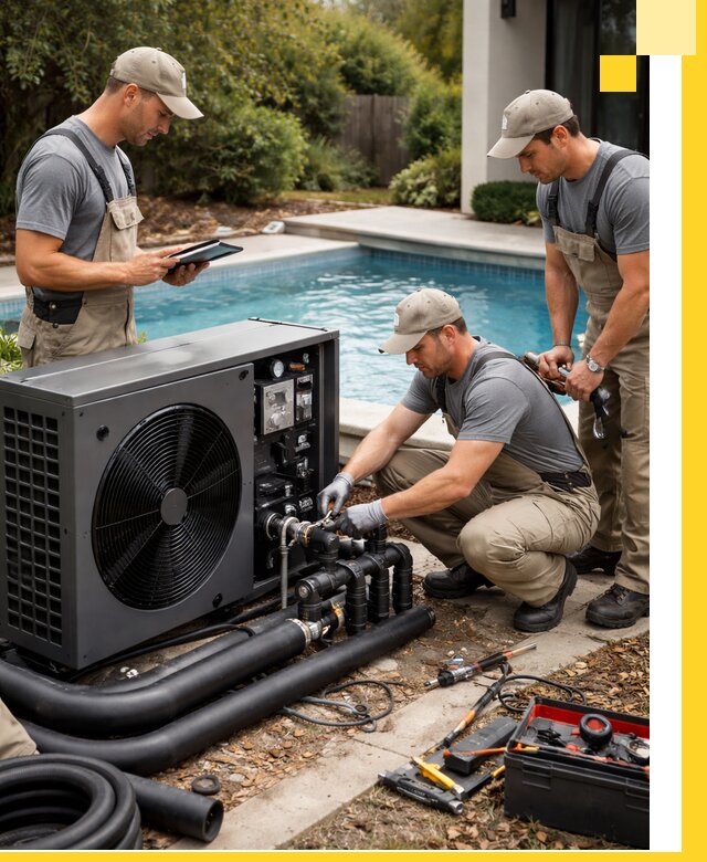 Проектирование и установка тепловых насосов для бассейнов в Видном