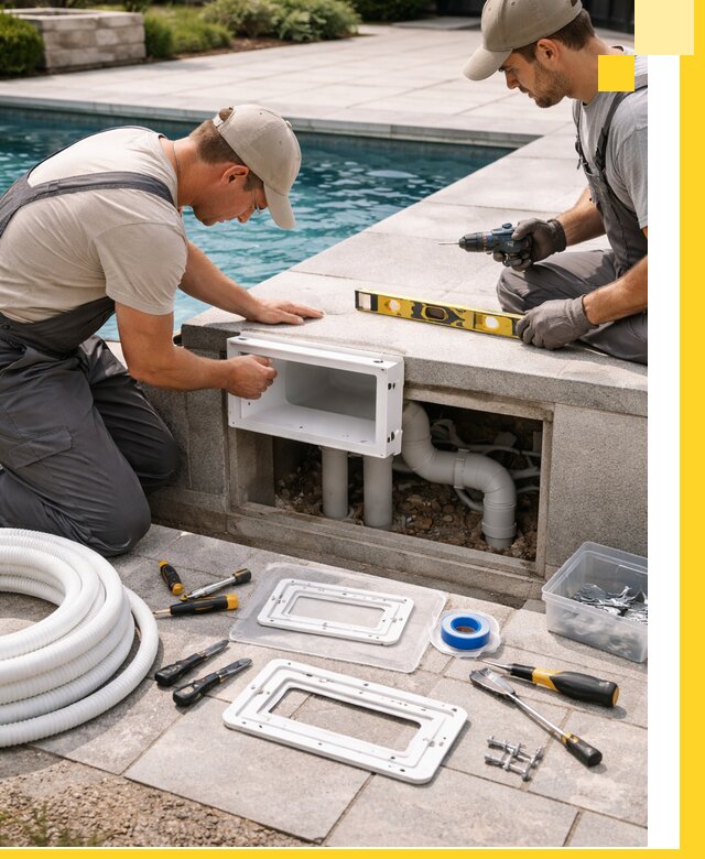 Поставка и установка скиммеров для бассейнов в Видном