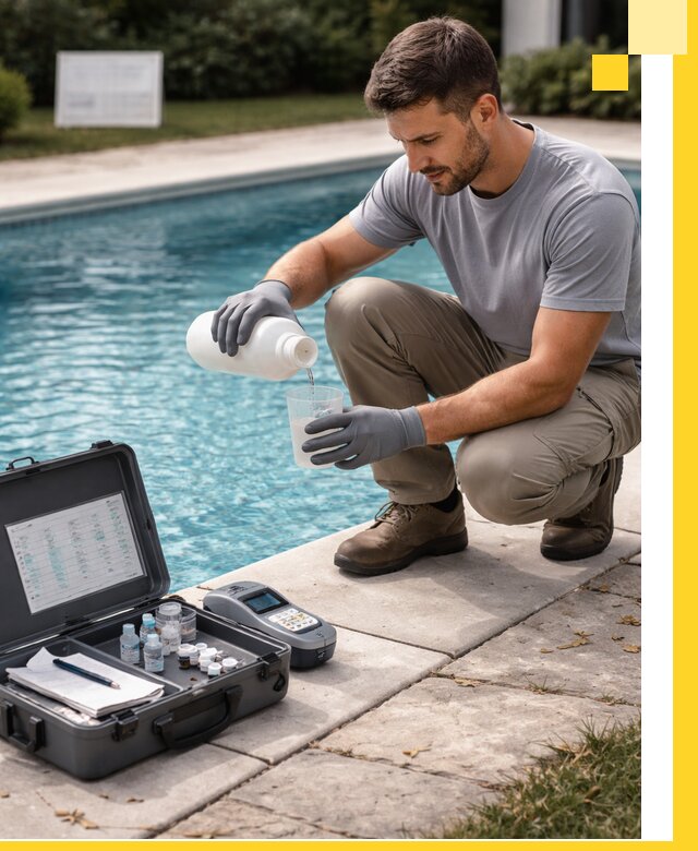 Профессиональная дезинфекция воды в бассейне в Видном