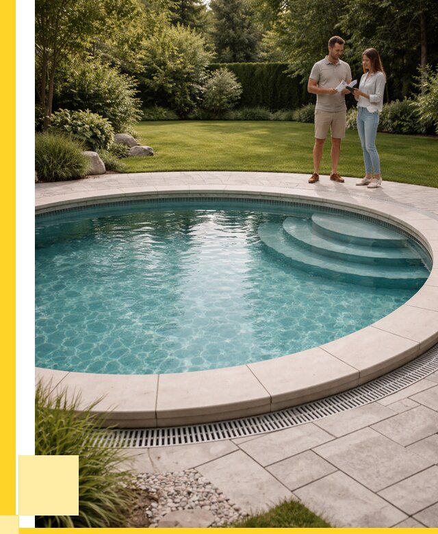 Круглые каркасные бассейны купить в Видном от 258750 р. | ЭриданВдн