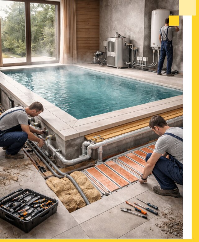 Проектирование и строительство тёплых бассейнов в Видном