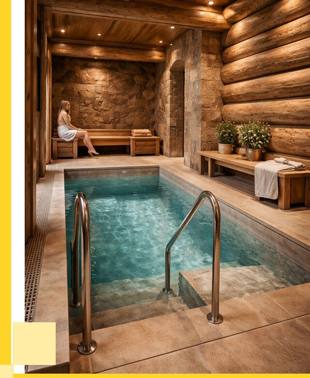 Аренда бани с бассейном в Видном от 1552500 р. | ЭриданВдн