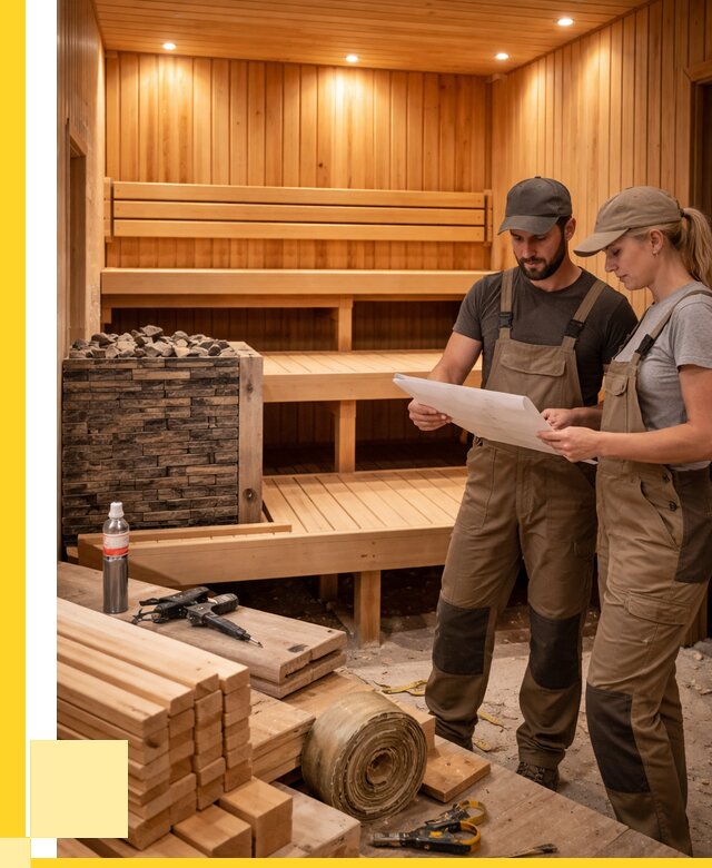 Строительство саун в Видном под ключ от 258750 р., ЭриданВдн