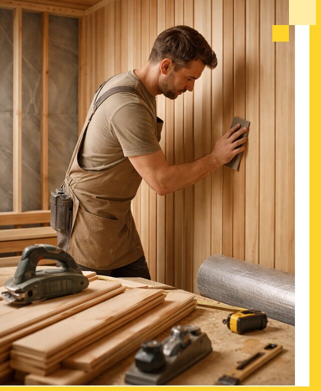 Профессиональная отделка саун и парных под ключ в Видном