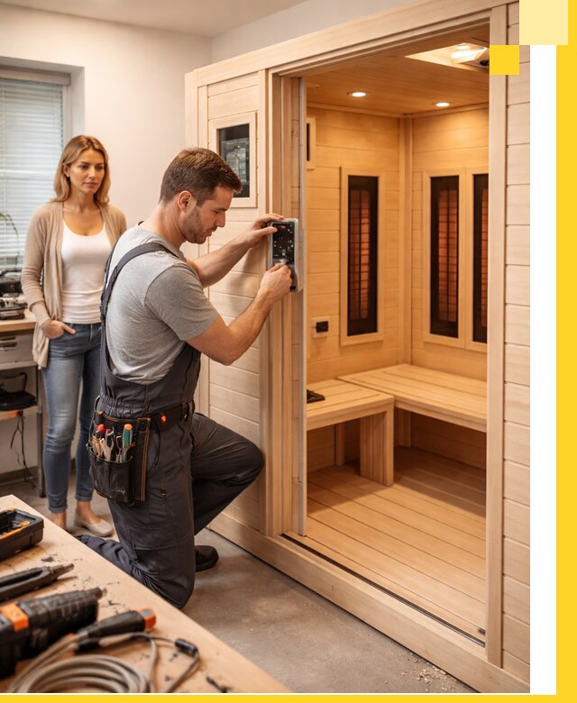 Инфракрасные сауны под ключ в Видном продажа и установка