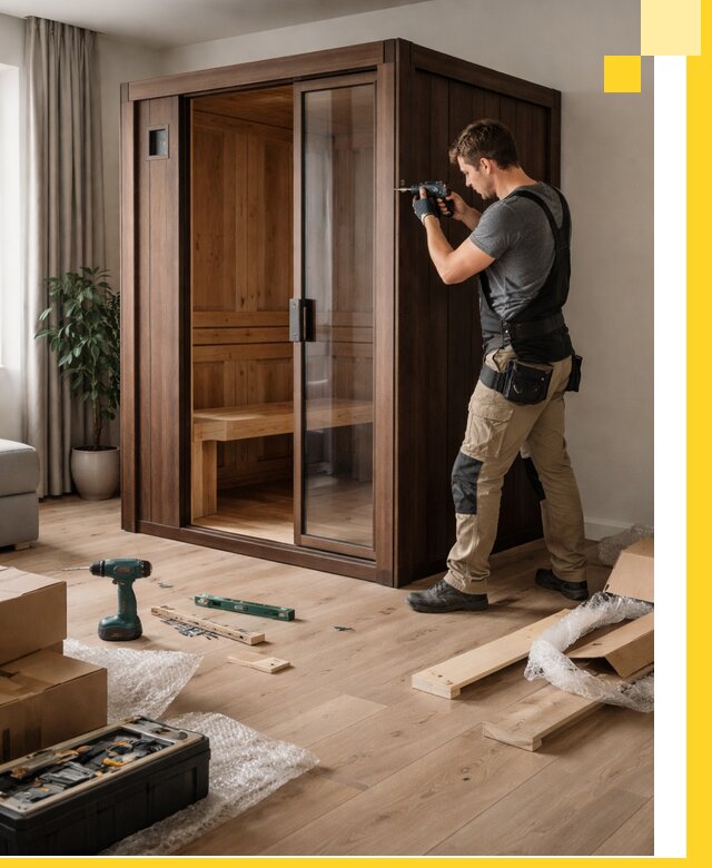 Установка и производство мини саун под ключ в Видном