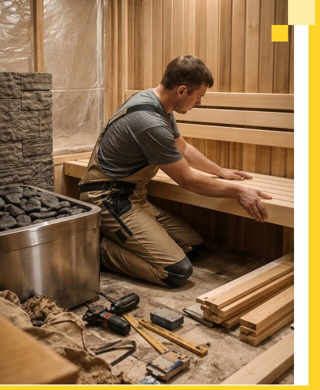 Сауны для дома под ключ с проектированием и монтажом в Видном