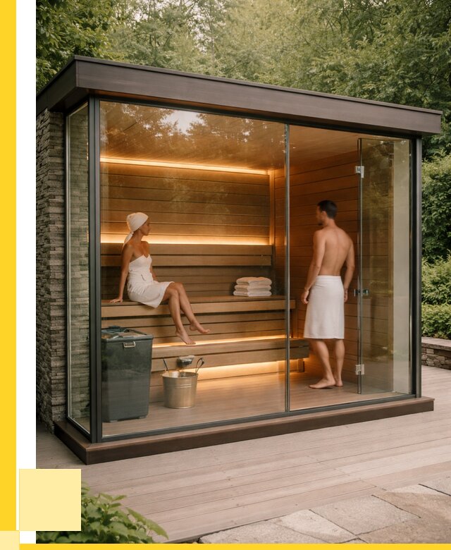 Сауна стеклянная и двери для сауны в Видном от 258750 р. | ЭриданВдн