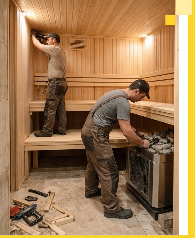 Купить сауну под ключ в Видном с монтажом и гарантией