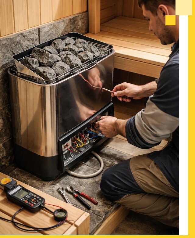 Продажа и установка электрокаменок для саун в Видном