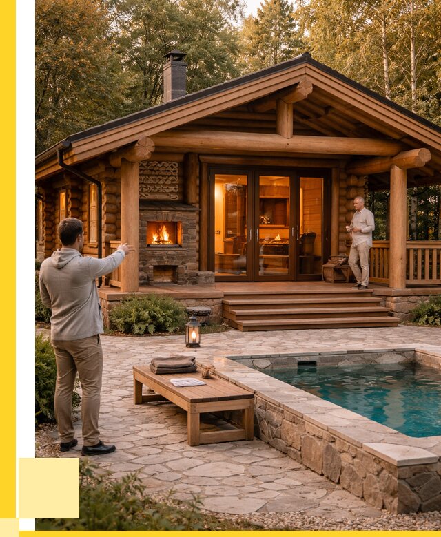 Проекты бань и хамам в Видном от 25875 р. | ЭриданВдн