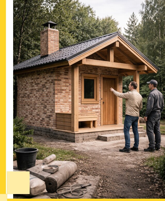 Кирпичные бани и печи в Видном от 362250 р. | ЭриданВдн